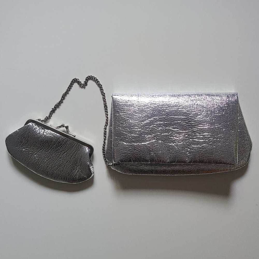 Vintage Clutch with Coin Purse